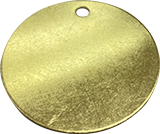 Our Brass Metal Tags are available blank, consecutively numbered or we can make custom tags to suit your needs.
