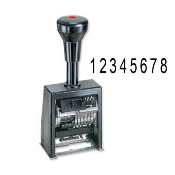 Numbering Machine 8-wheel 3/16" Characters