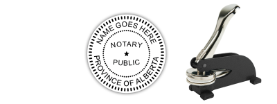 SR01-NOTARY - Small Notary Desk Seal